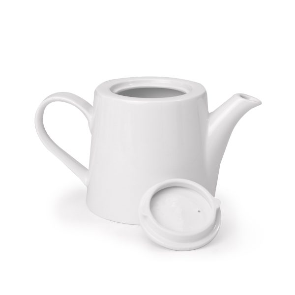 Access Bianco White Tea Pot 80cl + Lid