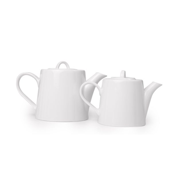 Access Bianco White Tea Pot 80cl + Lid