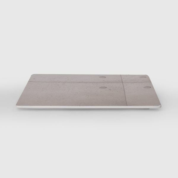 Concrete Square Plate 28cm