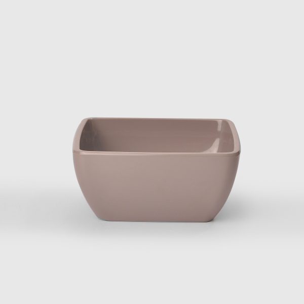 APS Pure Color Sqr Bowl 12.5cm Grey