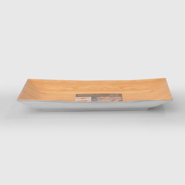 APS Bamboo Rect Tray 34.5x21.5cm